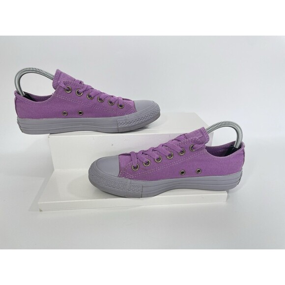 Converse Chuck Taylor All Star OX Dark Orchid Purple Low Sneakers Women's Size 7 - Picture 3 of 9